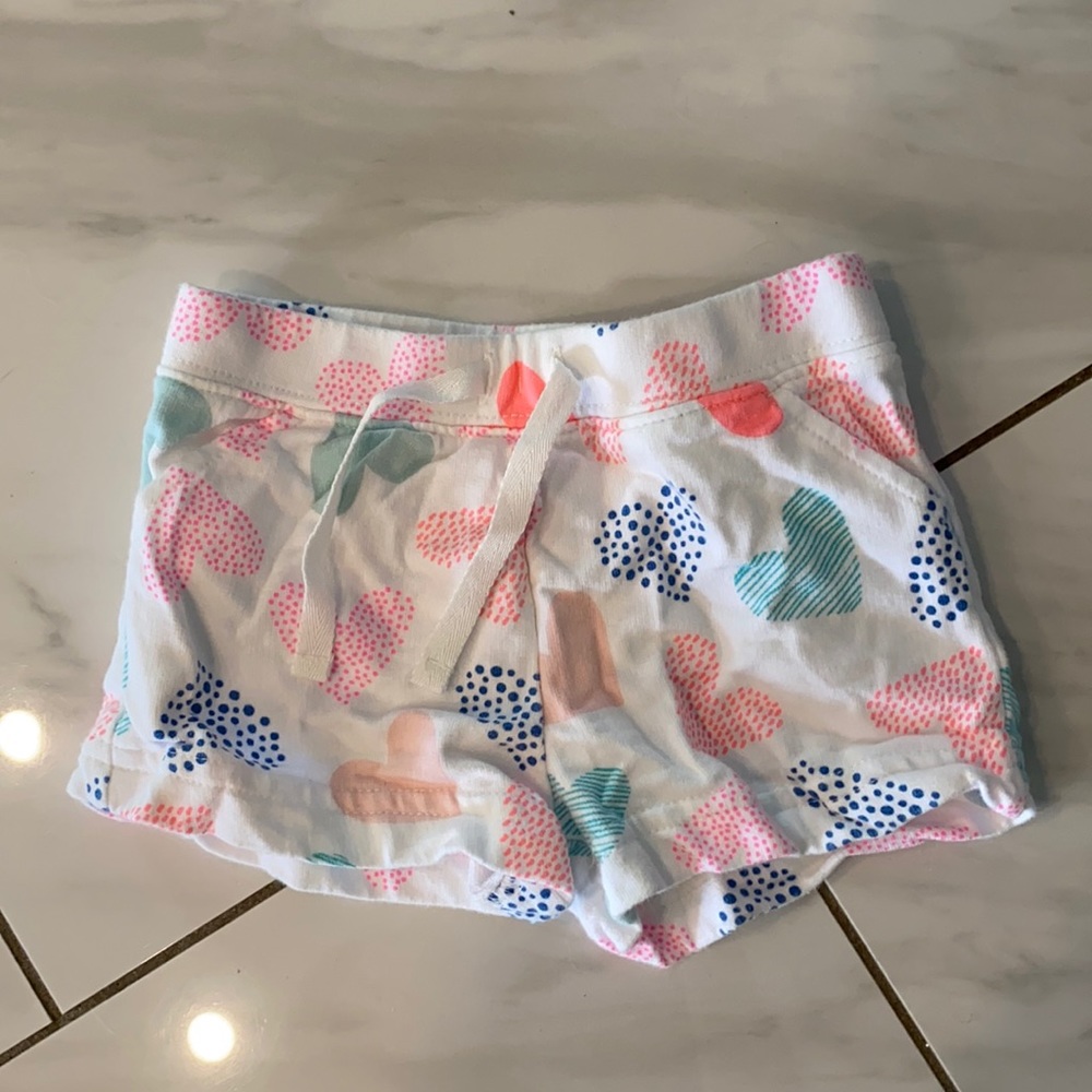 Carter’s Heart Print Shorts